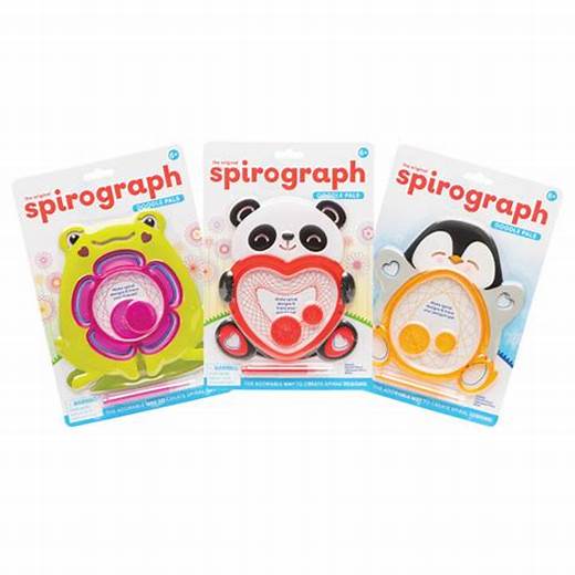 Spirograph Doodle Pals