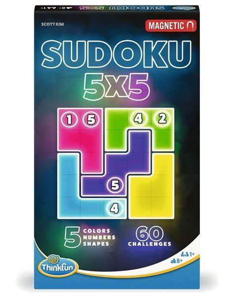 Sudoki 5x5 Mag Travel Puzzle Sudoki 5x5 Mag Travel Puzzle