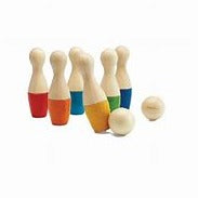 Wooden Bowling Set