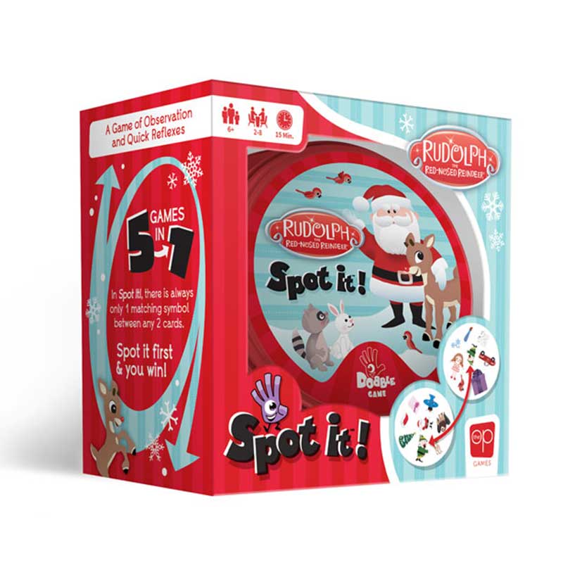 Spot It - Rudolph the Red-Nosed Reindeer