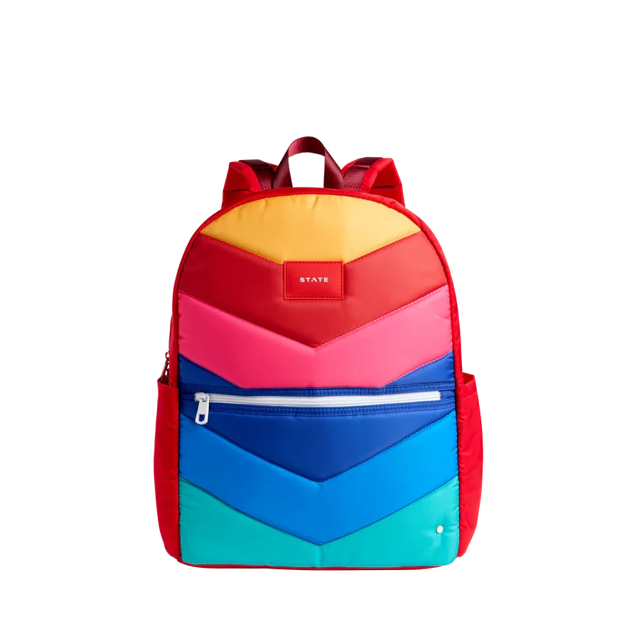Kane Double Pocket Large Backpack Rainbow