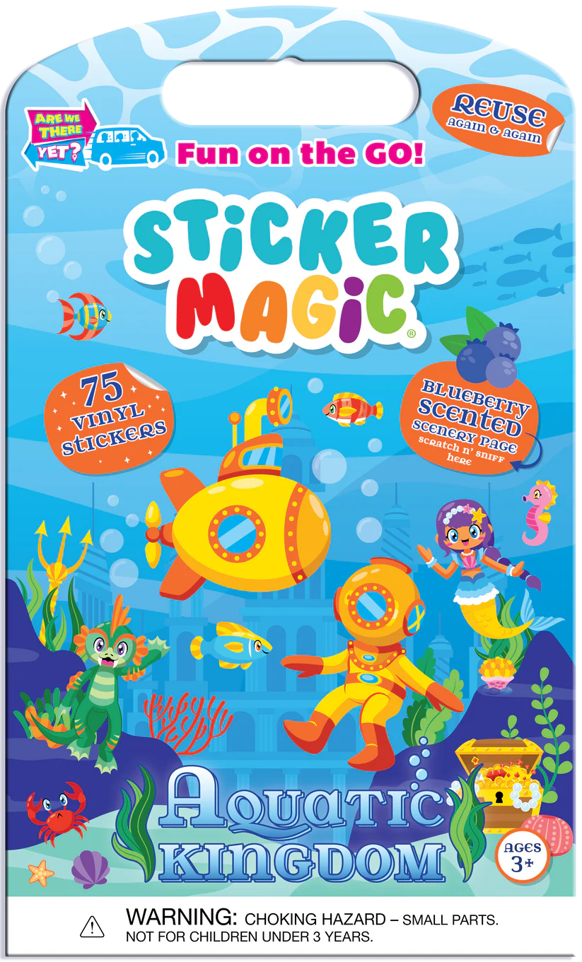 Aquatic Kingdom (Blueberry) Sticker Magic