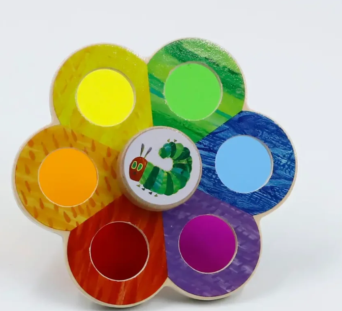 Eric Carle Very Hungry Caterpillar: Wood Color Discovery Spinner
