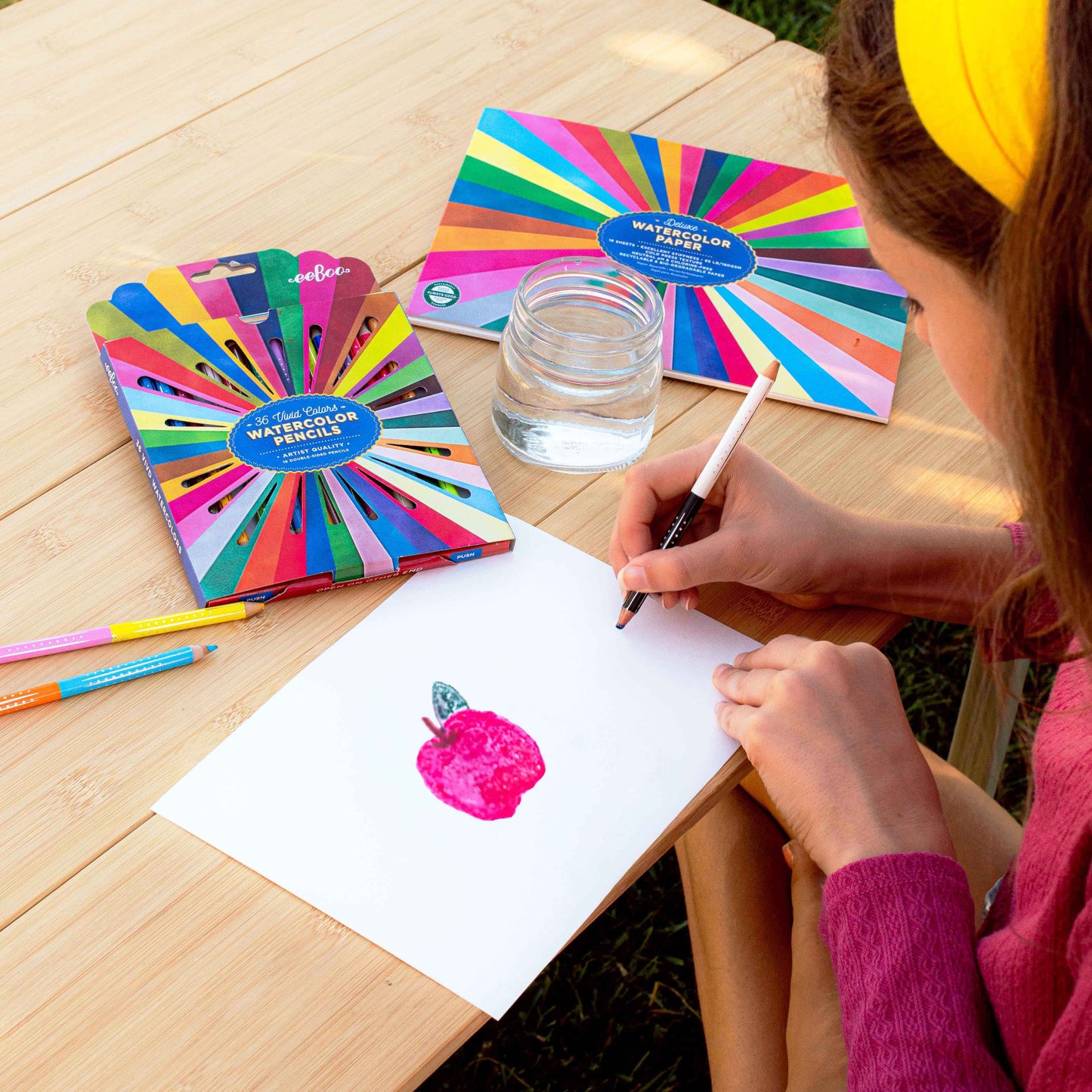 Rainbow Watercolor Pad