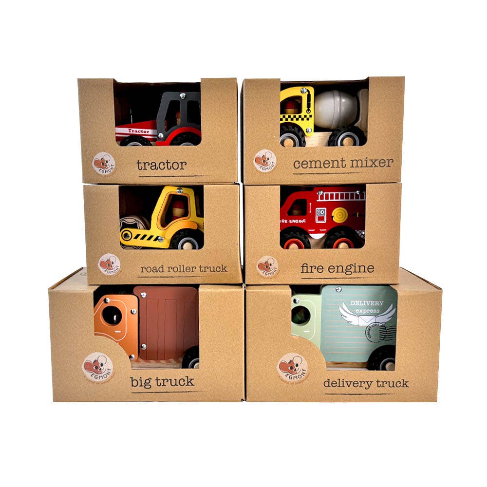 Wooden Road Roller Truck