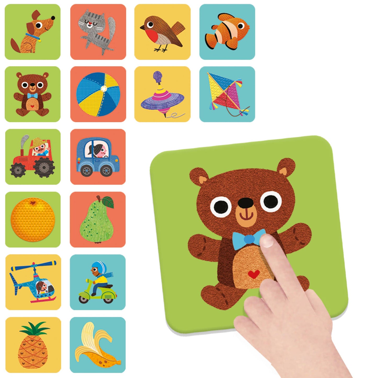 Sensory Memory Game for Small Children - Educational Toy