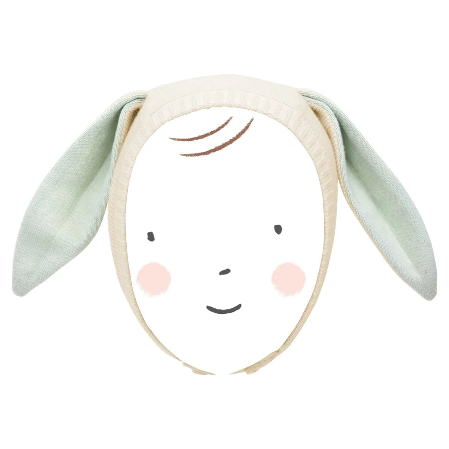 Bunny Baby Bonnet, Mint
