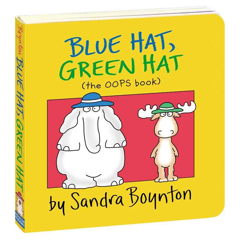 Blue Hat, Green Hat by Sandra Boynton: Board Book