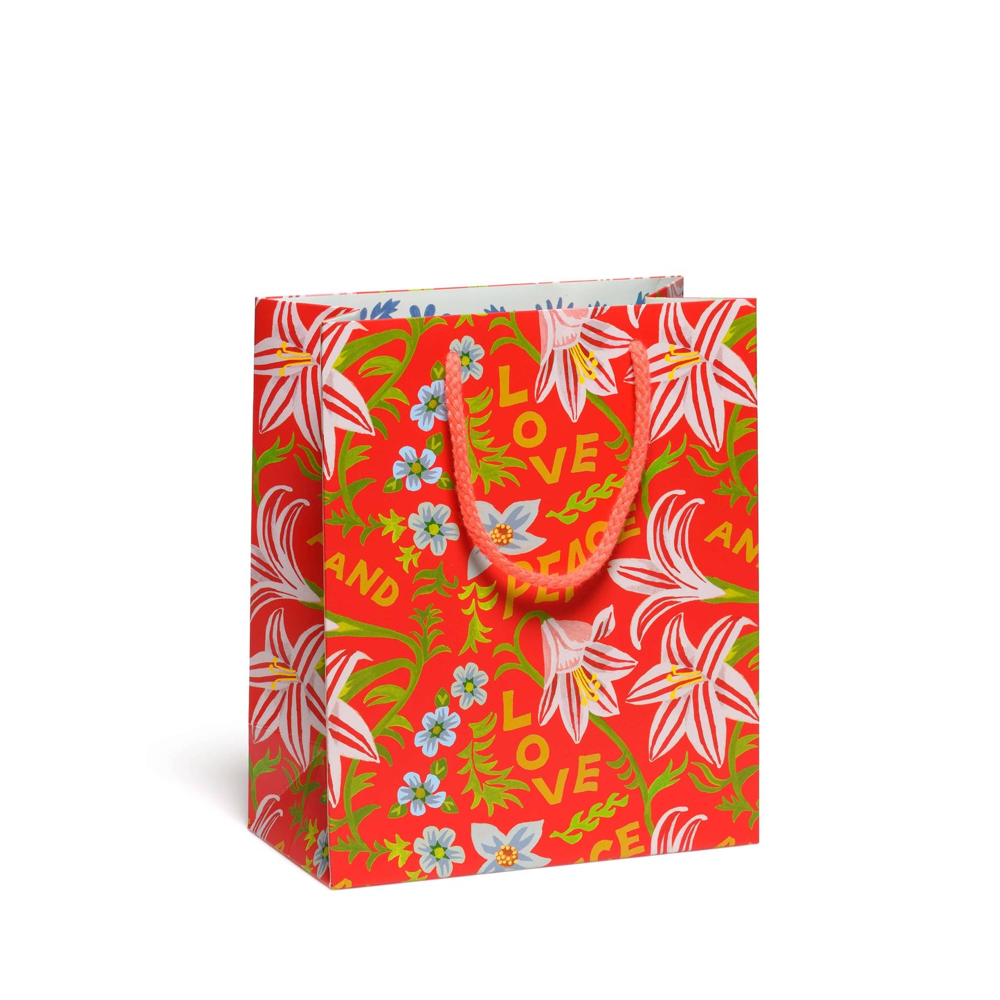 Peace and Love Amaryllis gift bags: Large