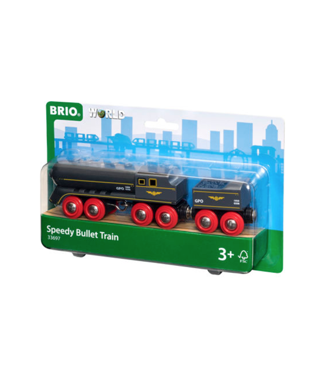 BRIO World 33697 Speedy Bullet Train