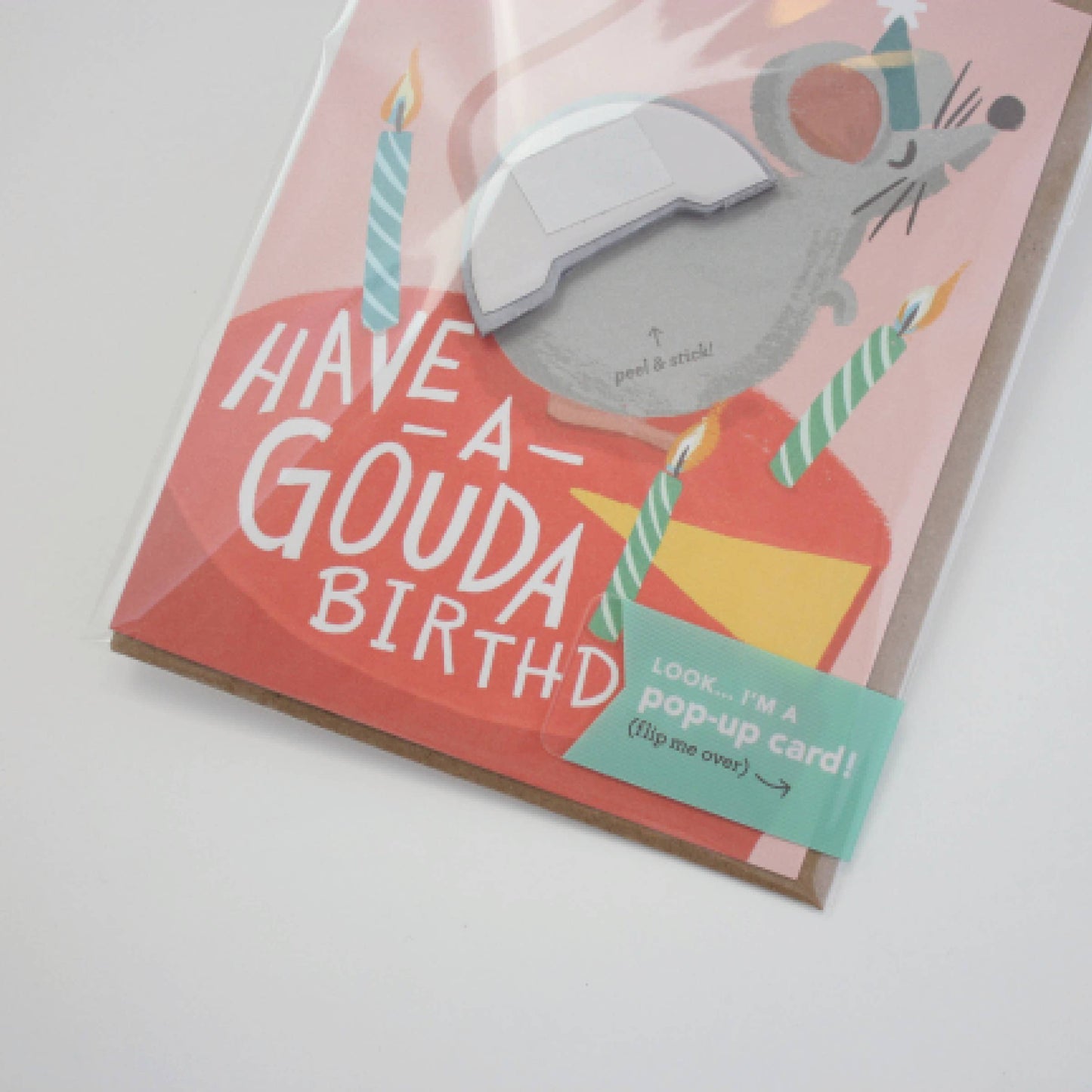 Pop-up Card - Mouse - Birthday