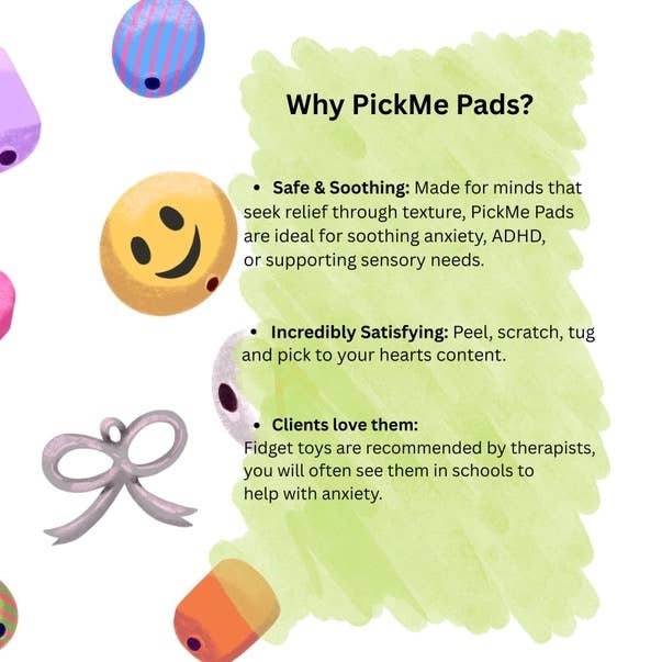 Summer Vibes - Picking Pad - Fidget Toy