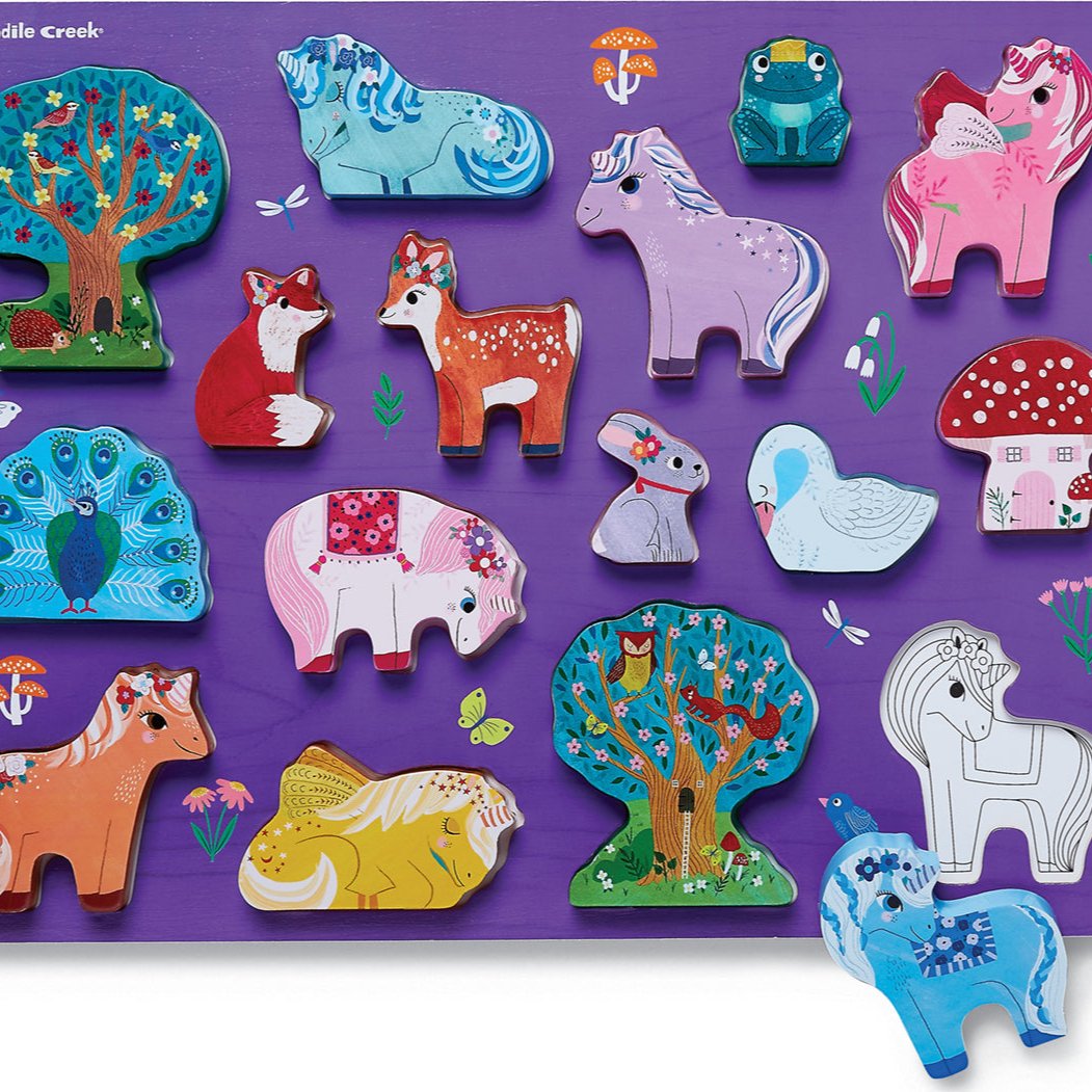 Crocodile Creek Wooden Puzzles