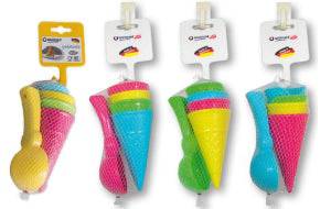 Ice Cream Sand Set – 5-Pc Pretend Play w/ 4 Cones & Scoop