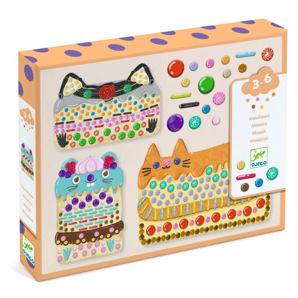 Cakes and Sweets Collage Craft Kit