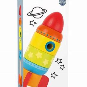 Colorful Stacking Rocket