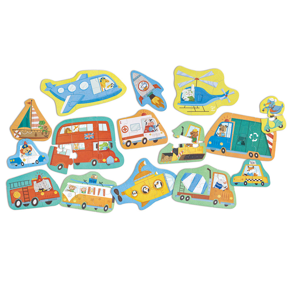 Wheels and Wonders Puzzle