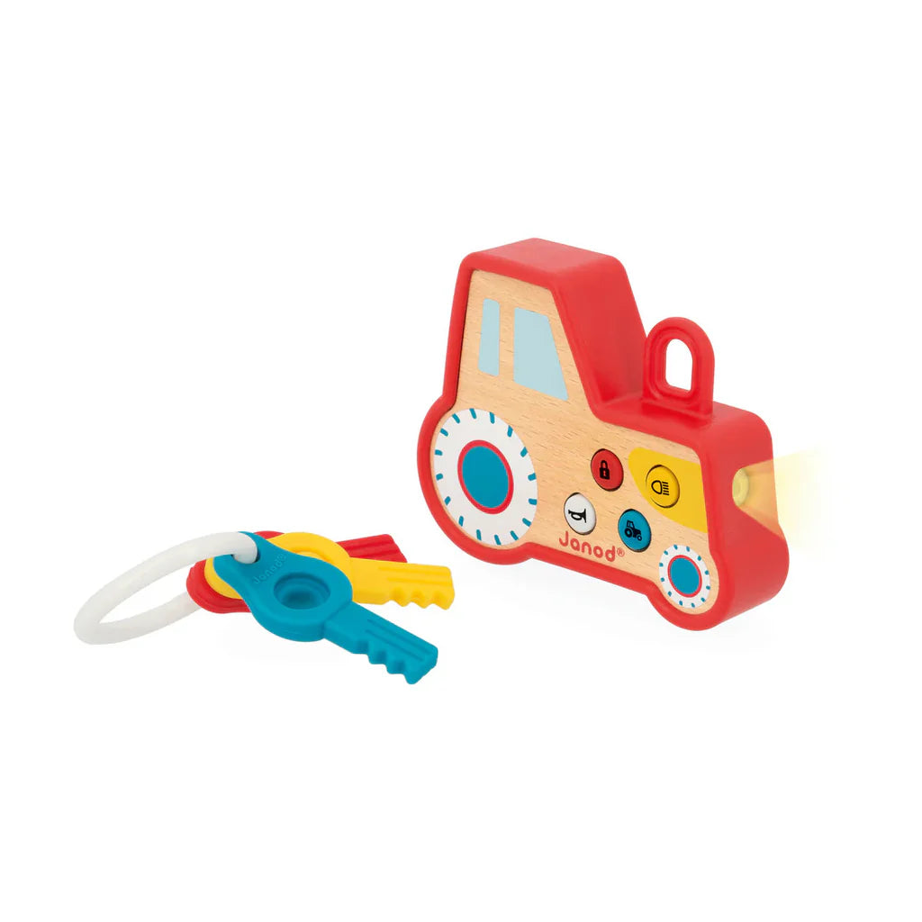 Farm Tractor Key Ring - Sounds & LED