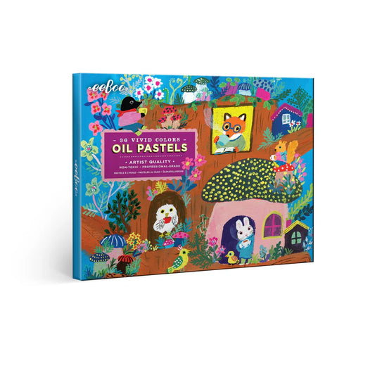 Yumi's Mushroom House 36 Oil Pastels