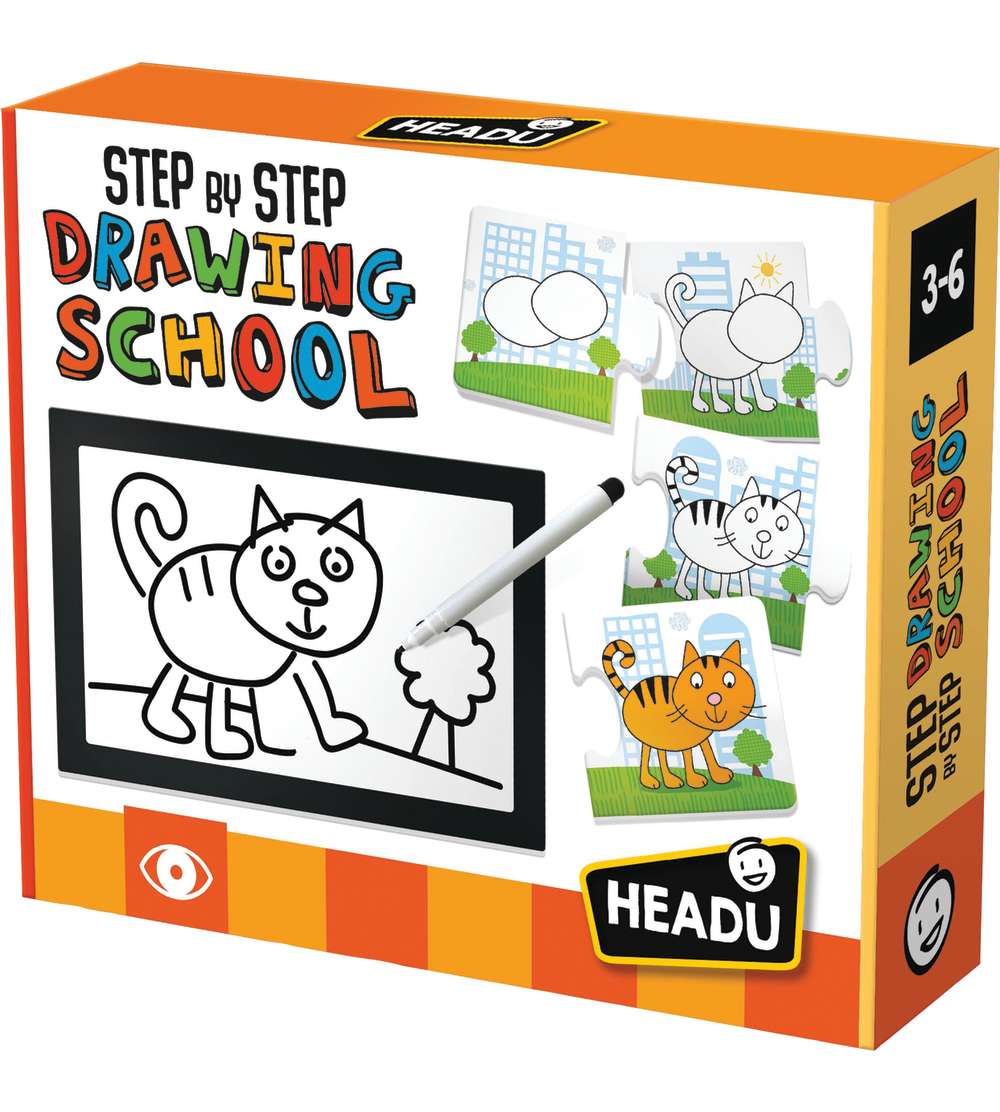 Step by Step Drawing School