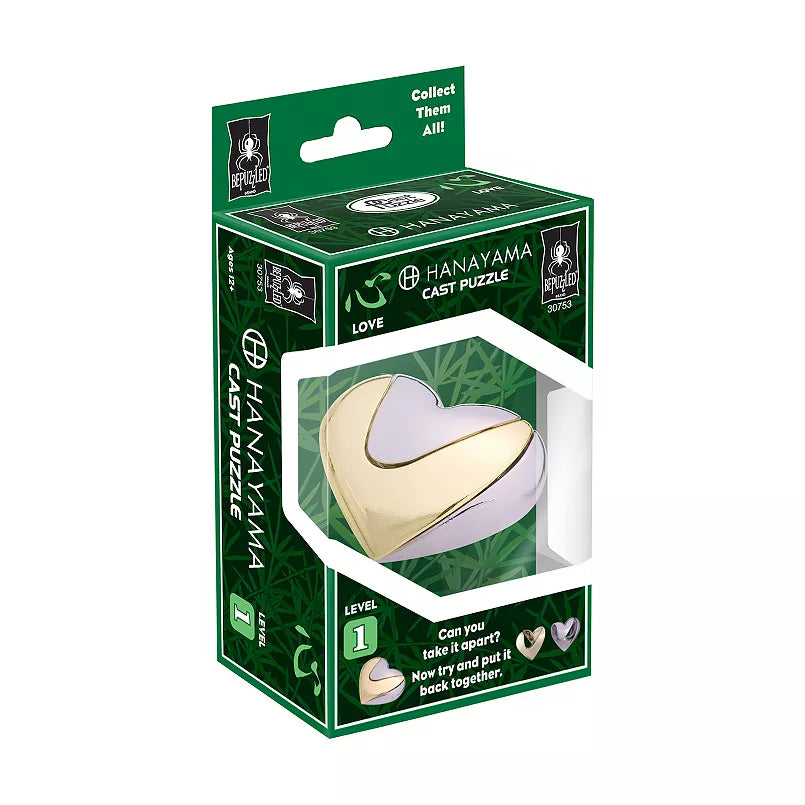 Love Level 1 Hanayama Cast Puzzle