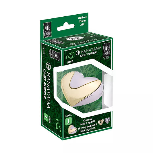 Love Level 1 Hanayama Cast Puzzle