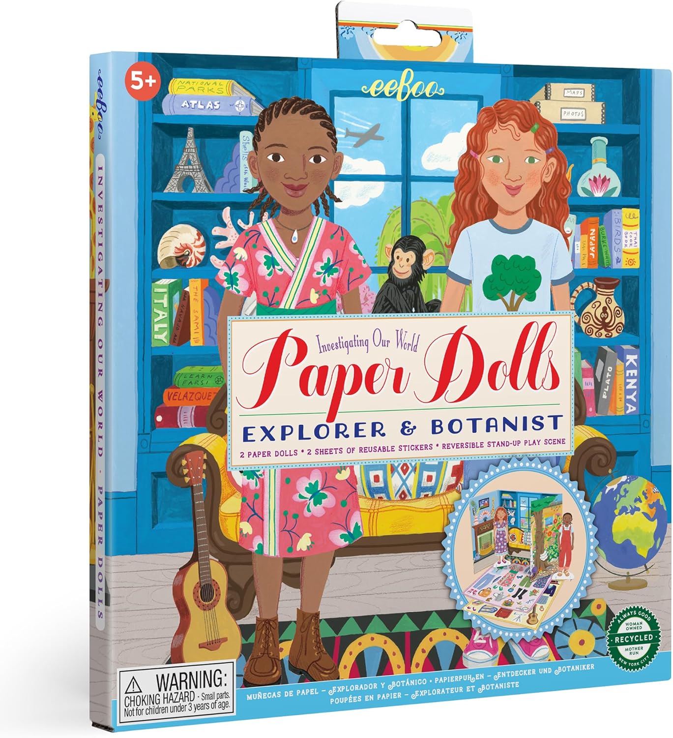 Explorer & Botanist Paper Dolls