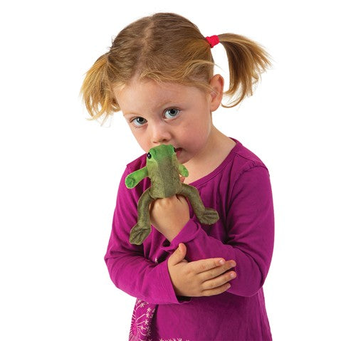 Mini Sitting Frog Puppet