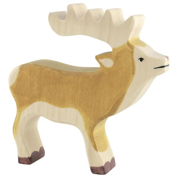 Holztiger Stag