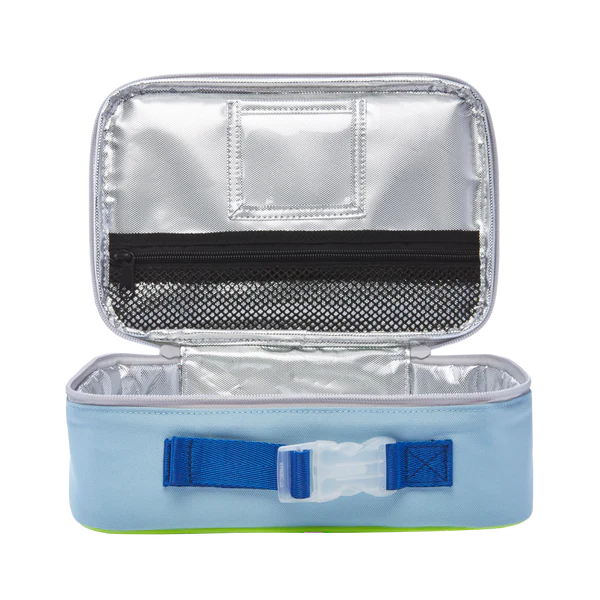 Rogers Lunch Box, Navy/Neon