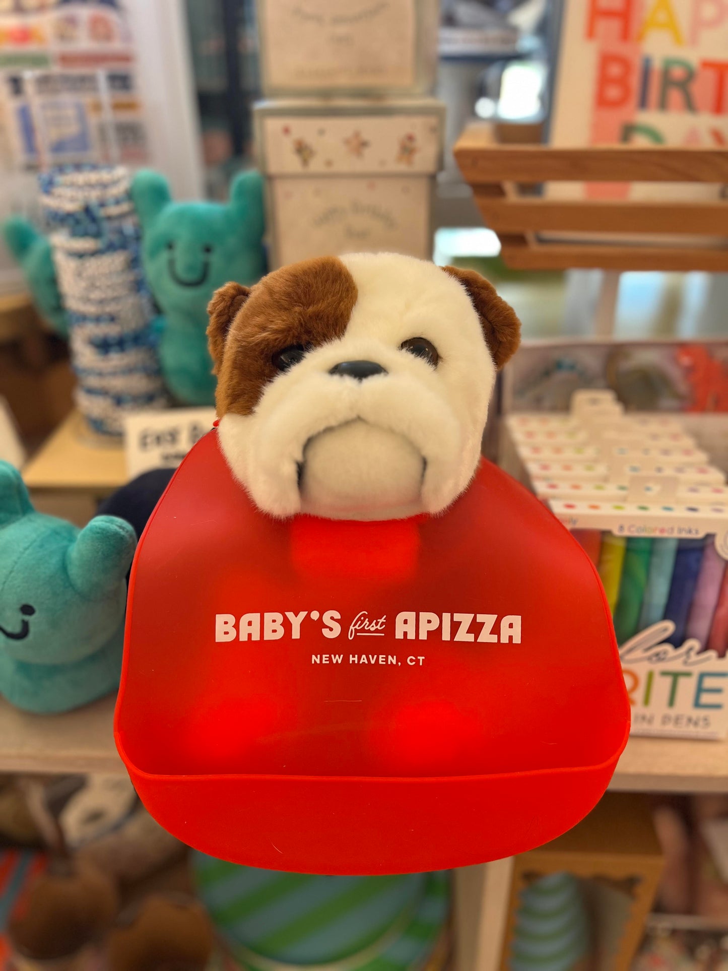 Baby's First Apizza Silicone Bib