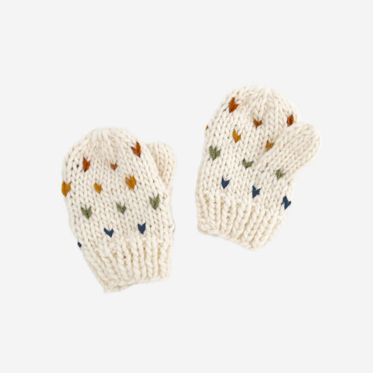 Sawyer Mittens, Retro Baby Kids Gloves Stocking Stuffer Fall: XS; 3-6mths