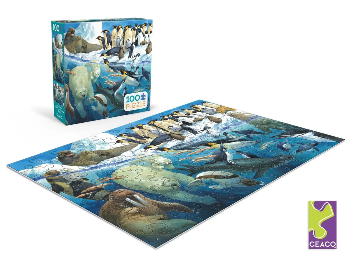 Polar Parents (John Francis) 100 piece puzzle