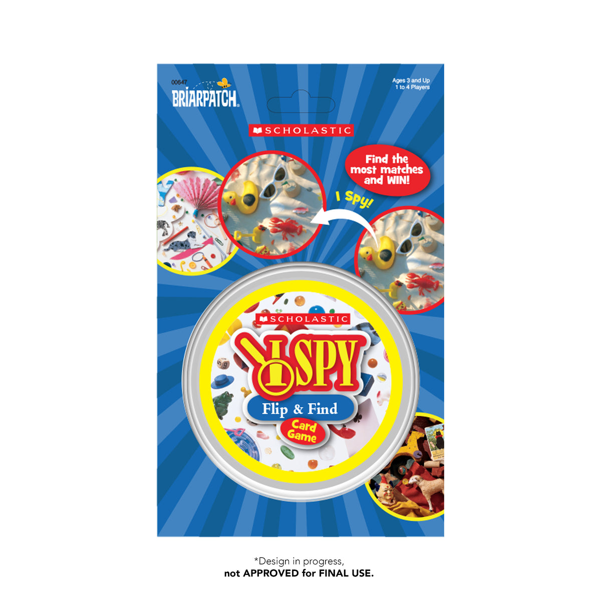 I SPY Flip & Find Card Game