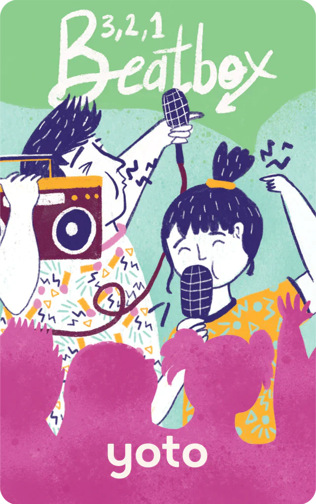 3,2,1 Beatbox Yoto Card