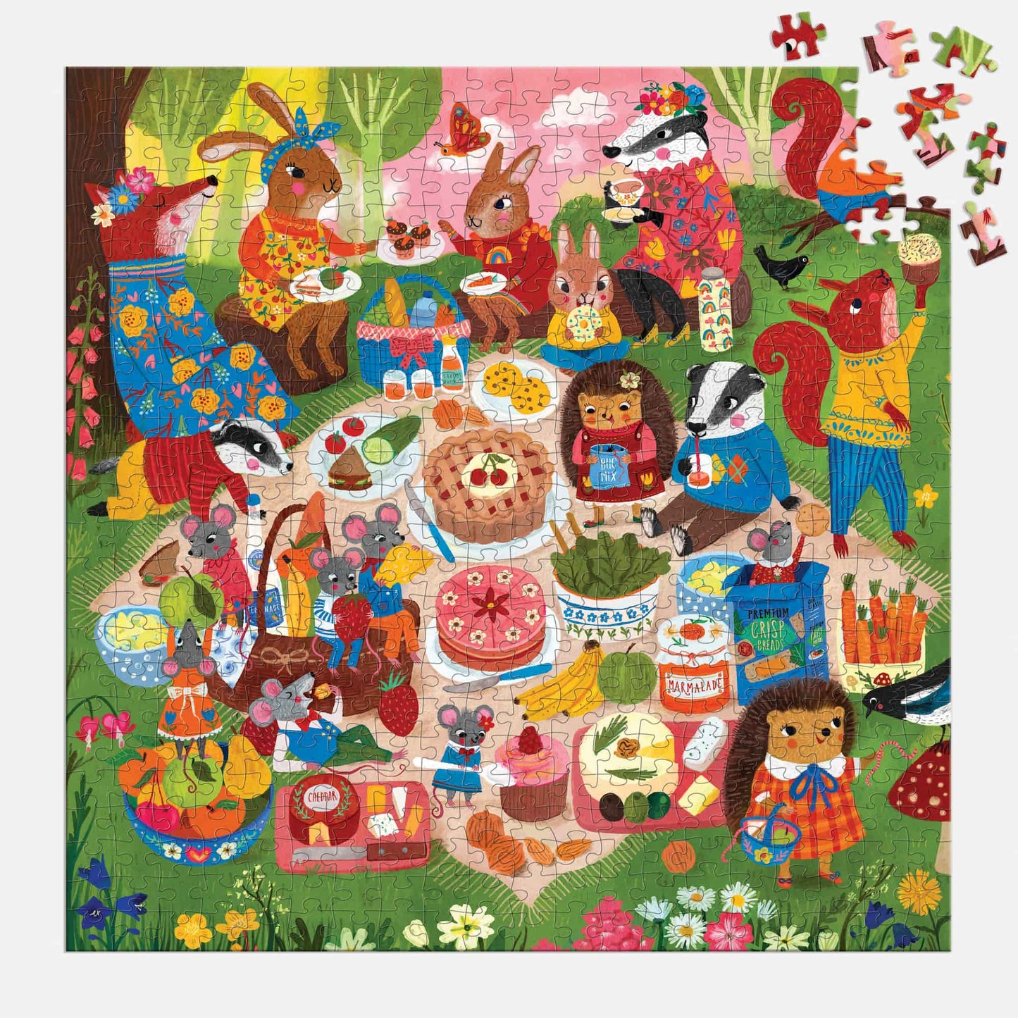 Woodland Picnic Puzzle