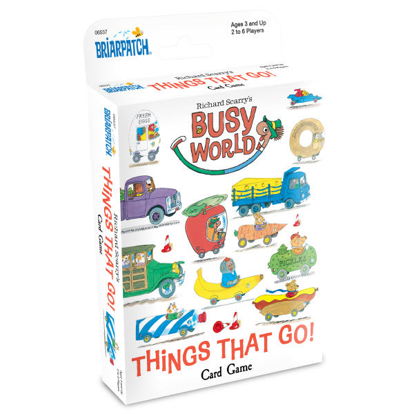Richard Scarry Things That Go Card Game