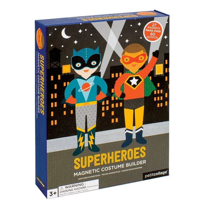 Superheroes Magnetic Costume Builder