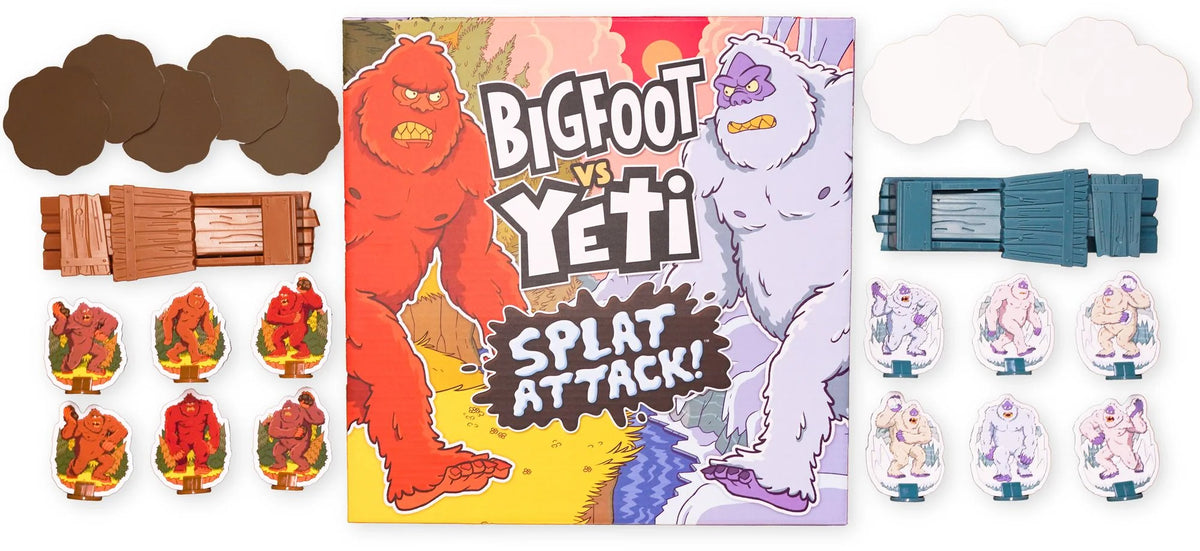 Bigfoot vs. Yeti: Splat Attack