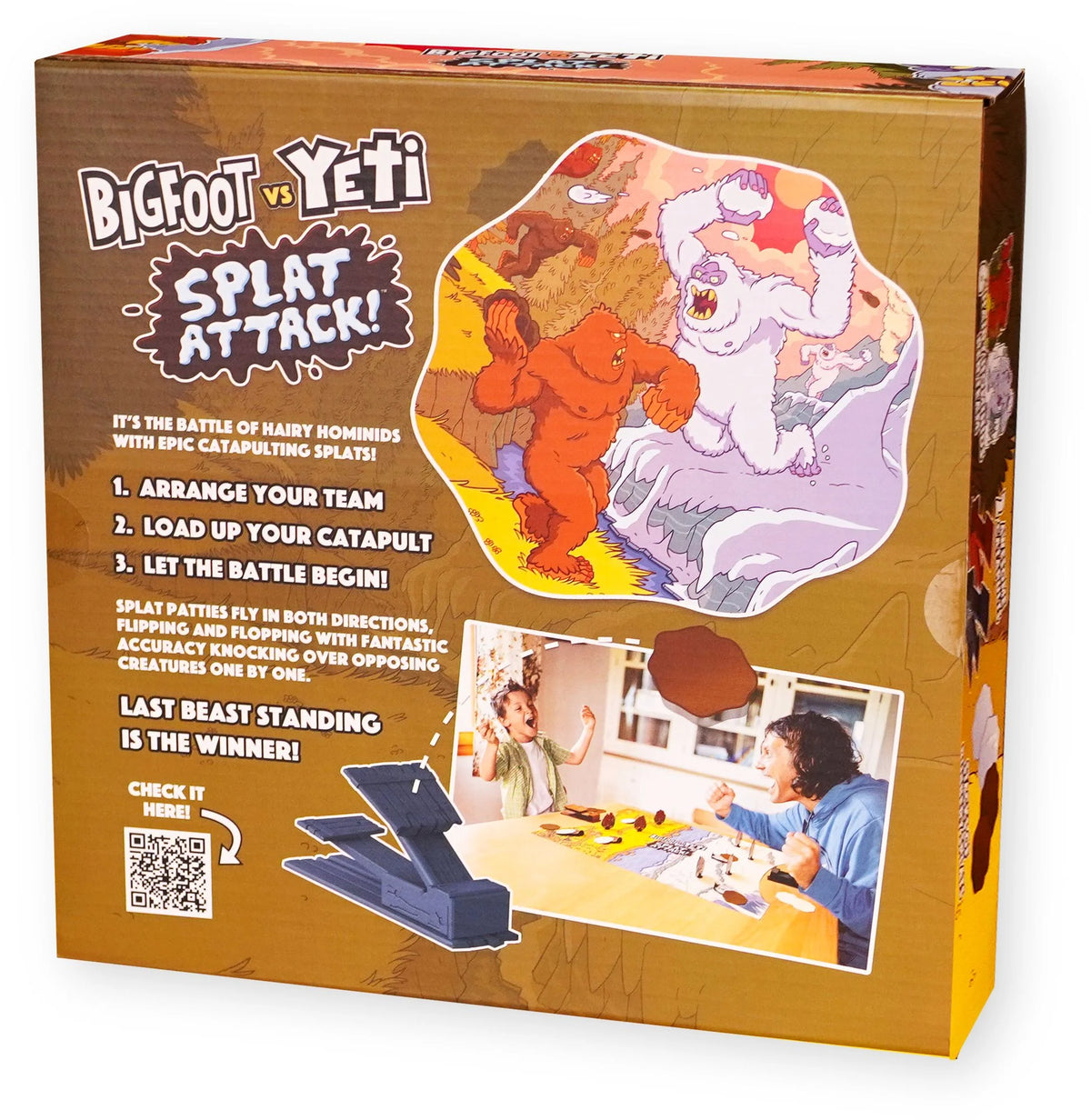 Bigfoot vs. Yeti: Splat Attack