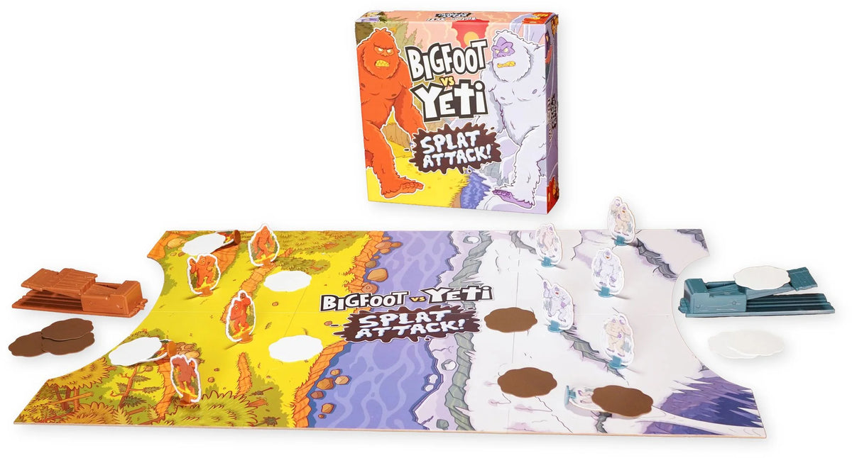 Bigfoot vs. Yeti: Splat Attack