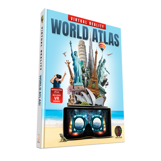 Book Alive! Virtual Reality World Atlas NEW Edition