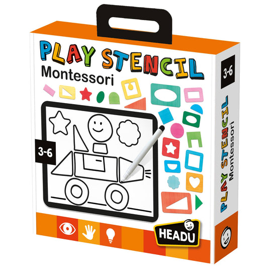 Stencil Montessori - Educational Toy for Preschoolers
