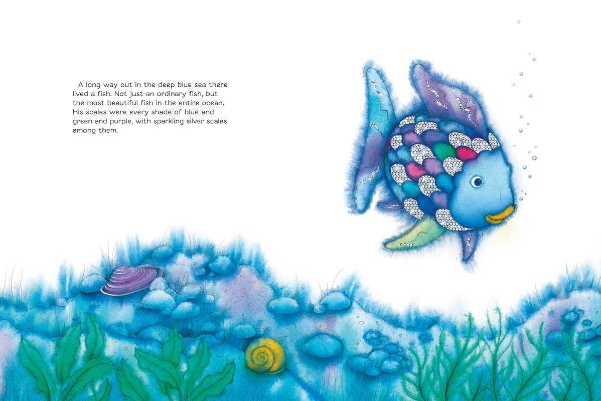 Rainbow Fish by Marcus Pfister: Hardcover; 32 pages / English