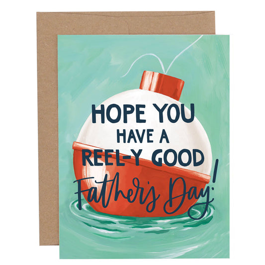 Bobber Father's Day Greeting Card