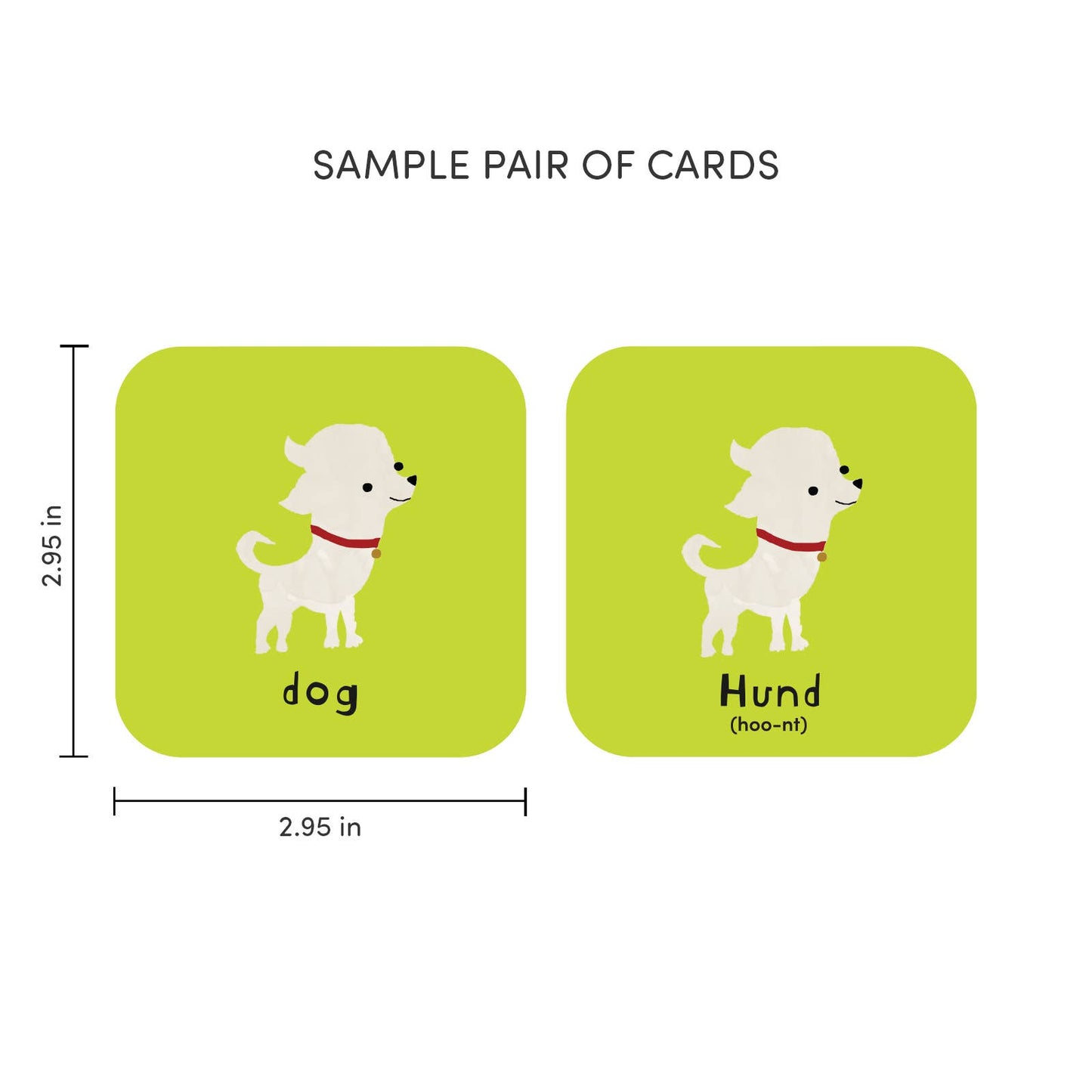 Minilingo German/English Bilingual Cards | Stocking Stuffers