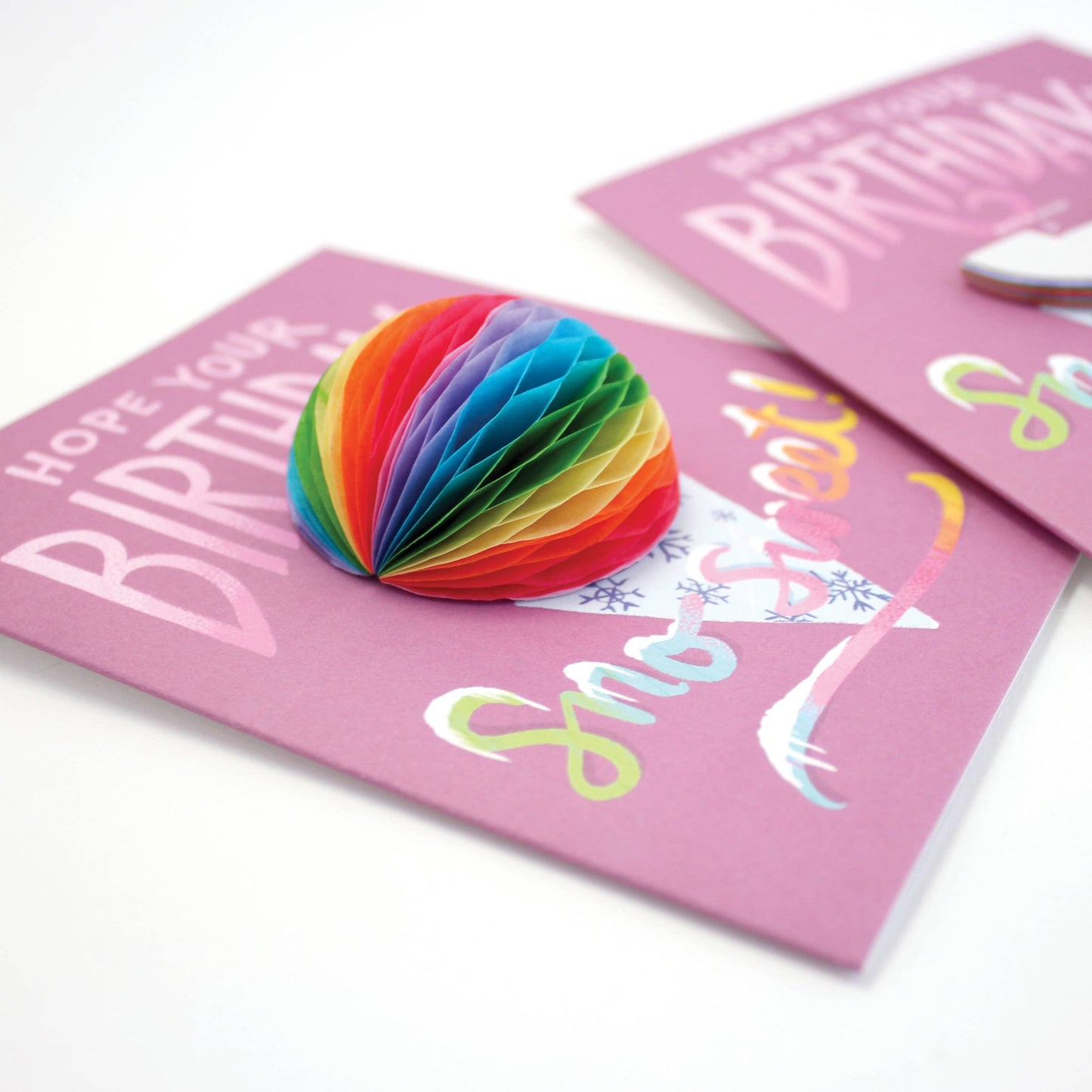 Pop-up Card - Sno Cone - Birthday