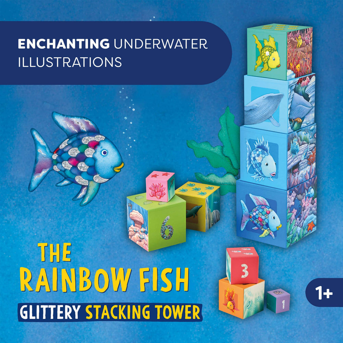 Rainbow Fish Stacking & Nesting Cubes