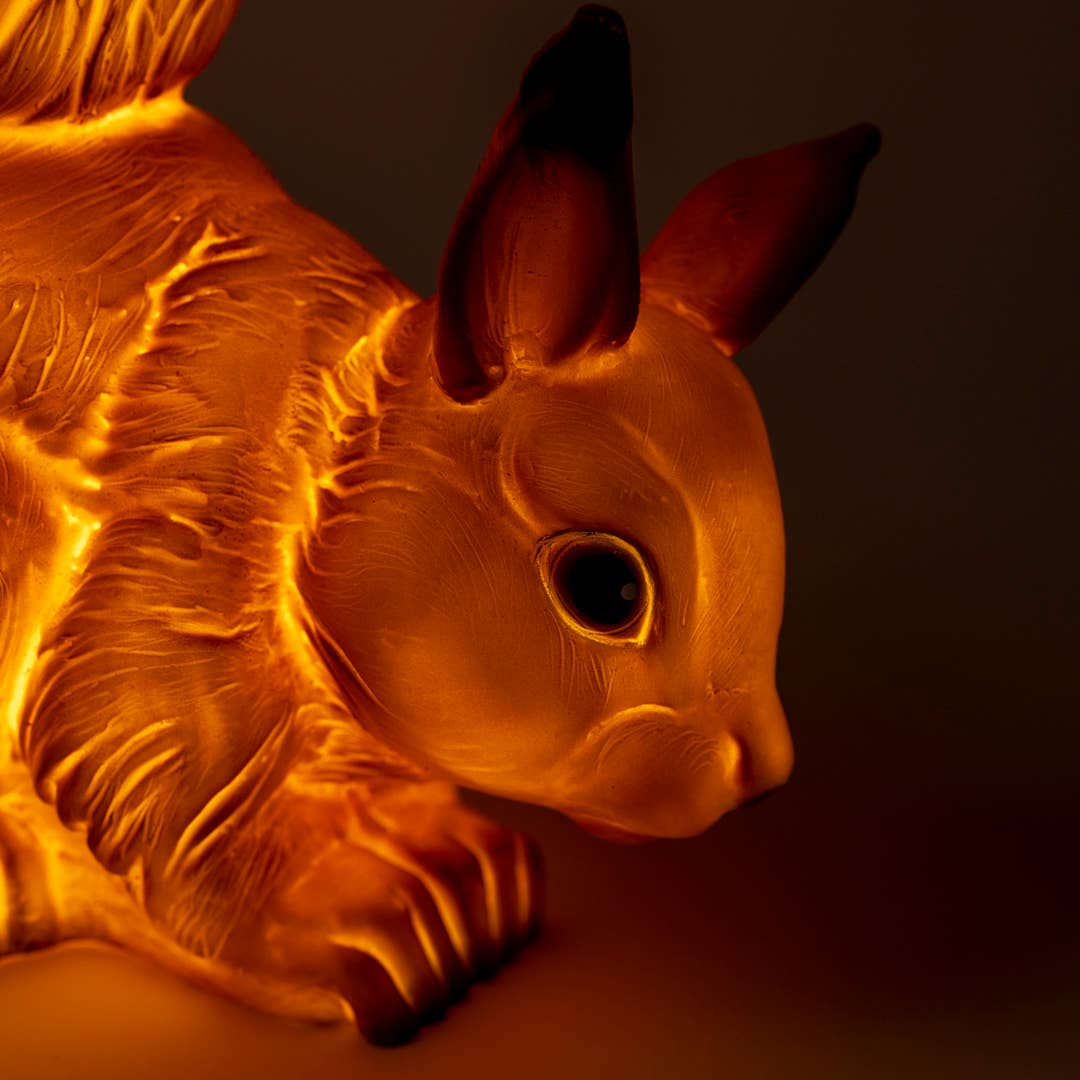 Squirrel Lamp w/ Plug