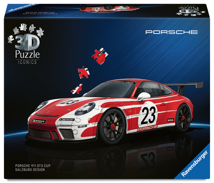 3D Iconics Porsche 911 GT3 Cup Salzb.  108p Puzzle